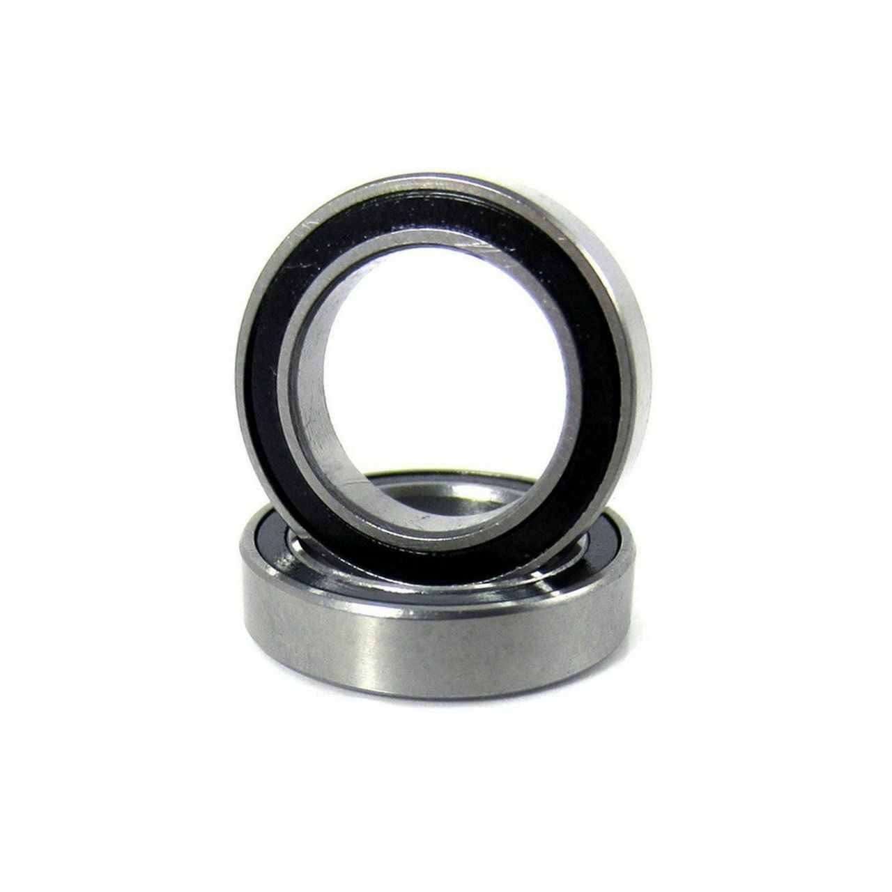 6701-2RS 12x18x4mm Precision High Speed RC Car Ball Bearing, Chrome Steel (GCr15) with Black Rubber Seals ABEC-1 ABEC-3 ABEC-5